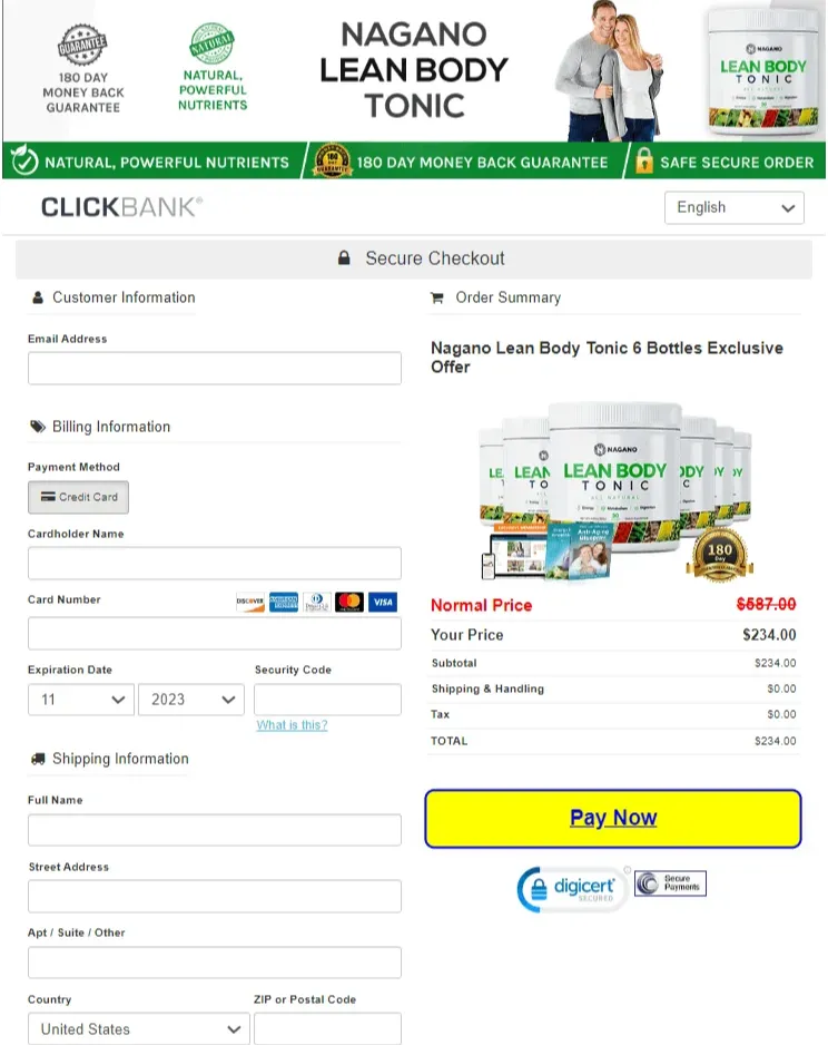 Nagano Tonic order_page